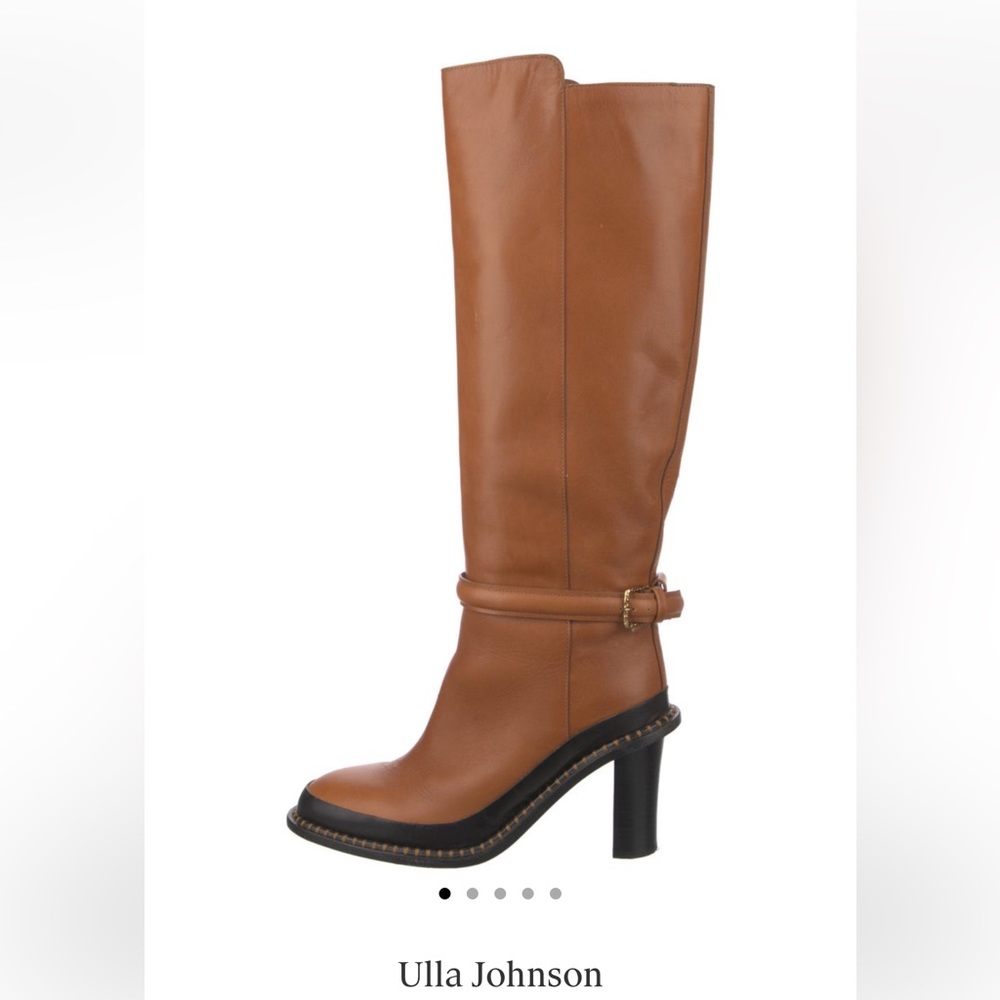 Ulla Johnson Contrast Heeled Knee High Boots